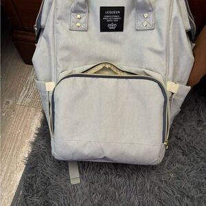 Gray Kids Backpack